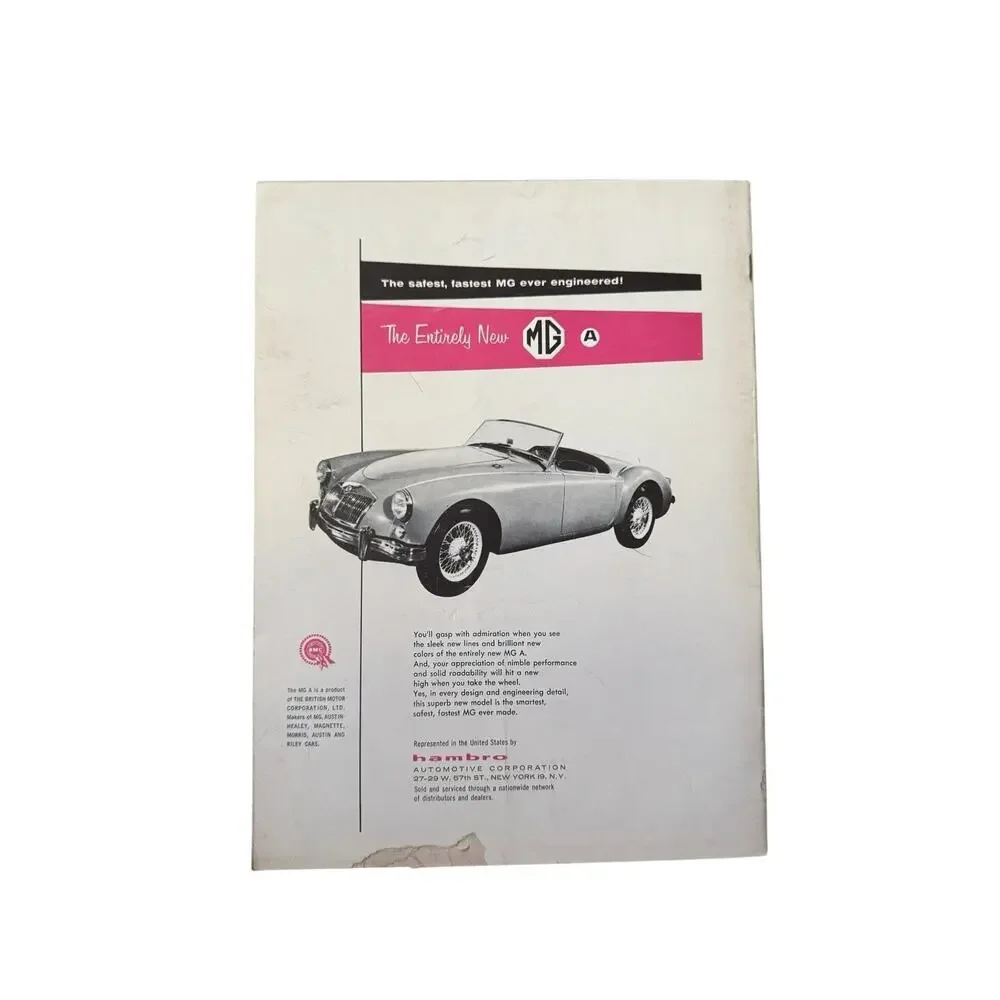 Sports Cars Illustrated Magazines 5 Issues 1956 1957 Mercedes Austin Healey READ
